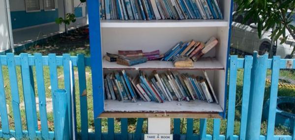 Rotary Sunset Repair School libraries