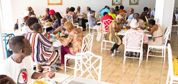 Seniors Lunch with a Twist